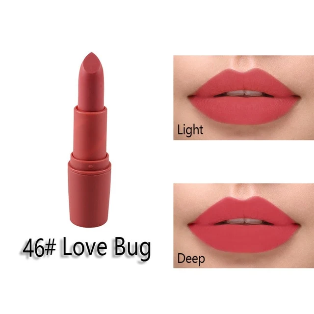 MISS ROSE Lipstick Matte Waterproof Nutritious 25 Colors Easy to Wear Lipstick Long Lasting Lips Makeup kyliejenner lipstick