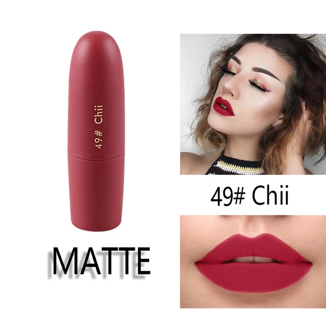 MISS ROSE Lipstick Matte Waterproof Nutritious 25 Colors Easy to Wear Lipstick Long Lasting Lips Makeup kyliejenner lipstick
