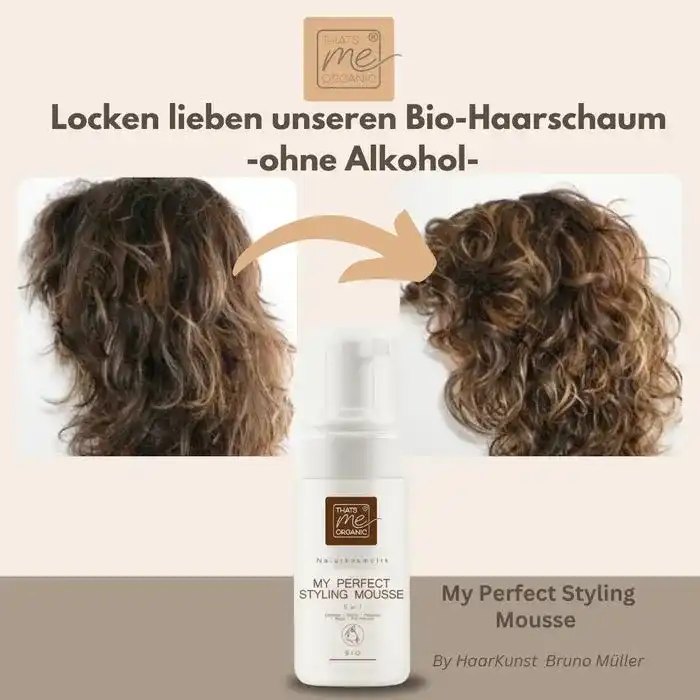 Haarschaum - My perfect Styling Mousse 5 in 1 alkoholfrei Bio-Naturkosmetik 150ml