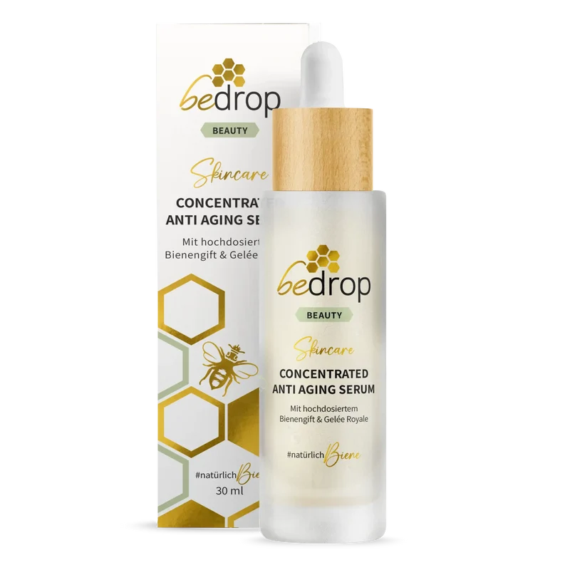 CONCENTRATED ANTI AGING SERUM / Gesichtsserum mit hochdosiertem Bienengift & Gelée Royale - 30ml