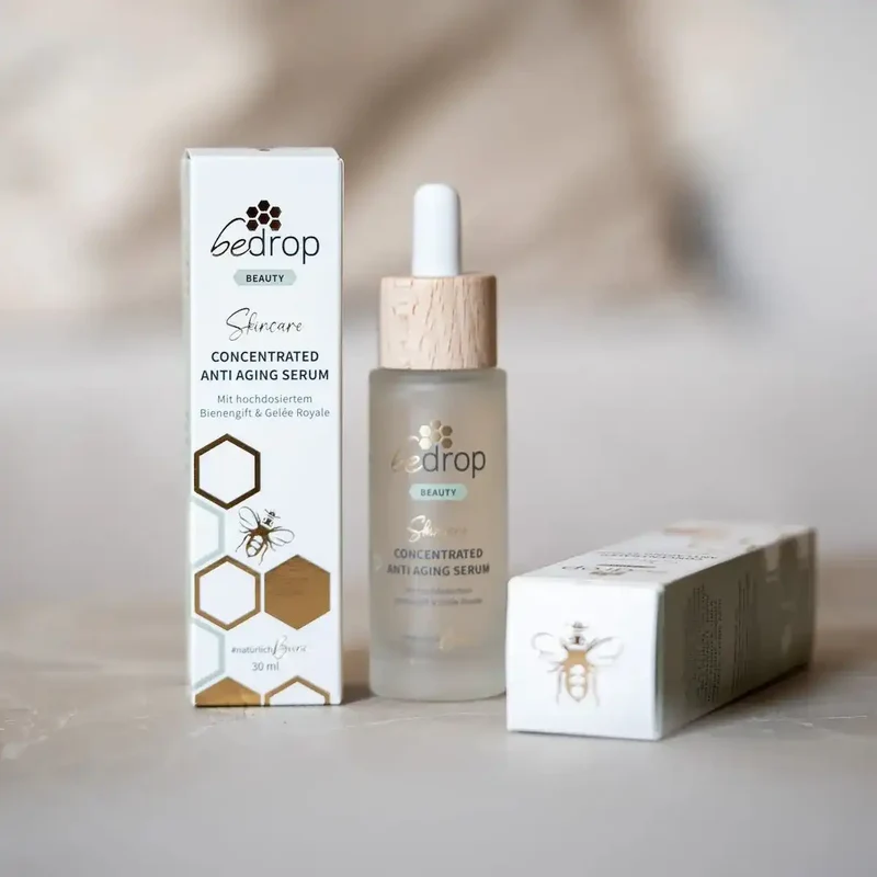 CONCENTRATED ANTI AGING SERUM / Gesichtsserum mit hochdosiertem Bienengift & Gelée Royale - 30ml