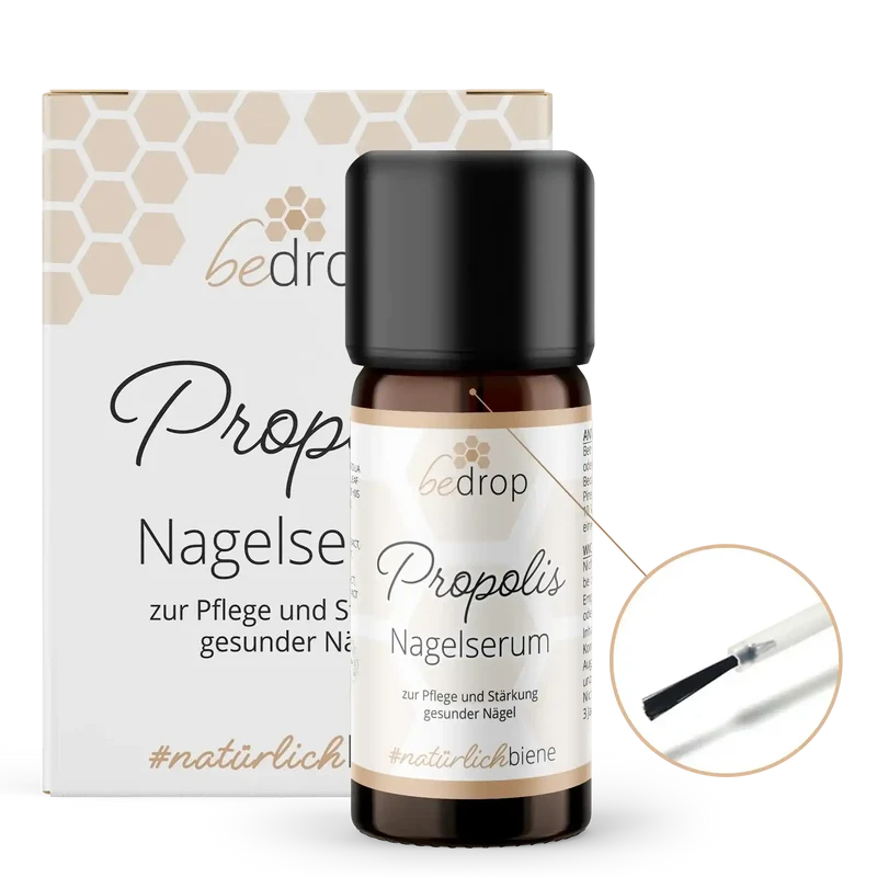 Propolis Nagelserum - Nagelpflege mit hochdosiertem Propolis & 4 ätherischen Ölen - 10ml