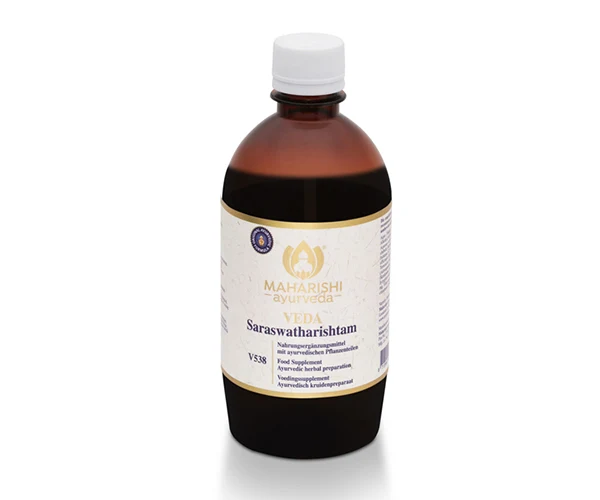 Saraswatharishtam V538 – Ayurveda Nahrungsergänzung mit Kräutern
