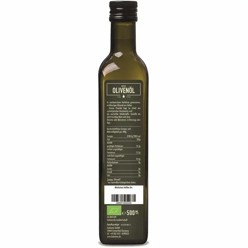 Bio Olivenöl nativ Italien 500ml