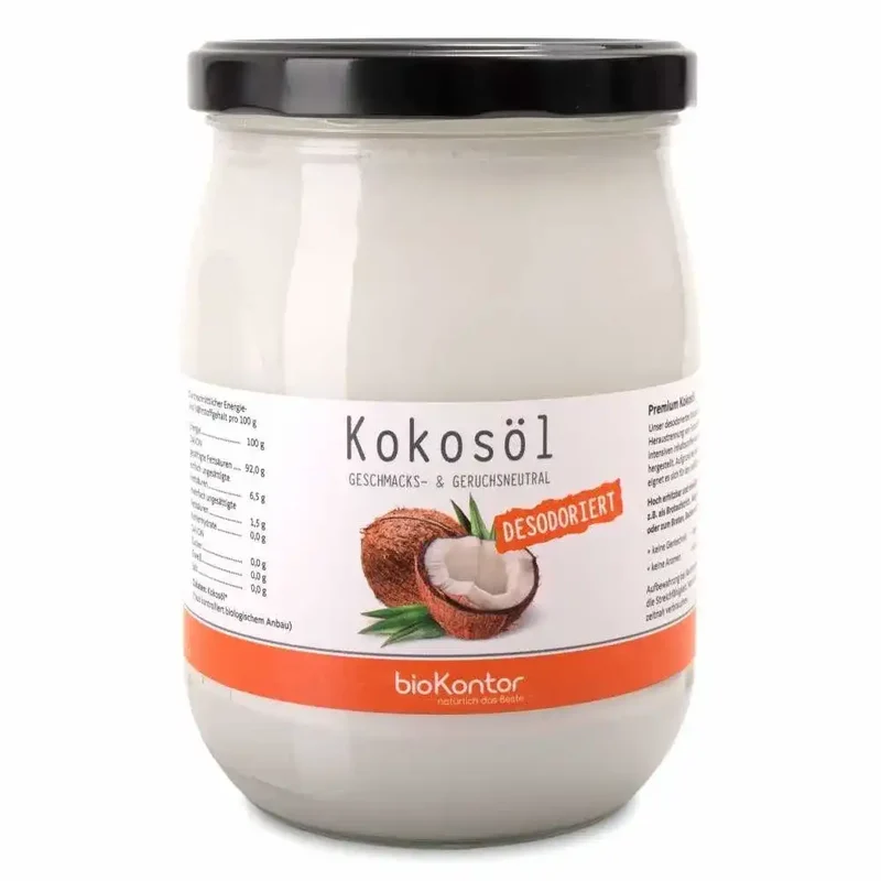 Bio Kokosöl Geschmacksneutral 1000ml
