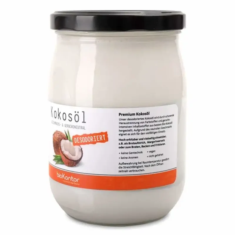 Bio Kokosöl Geschmacksneutral 1000ml