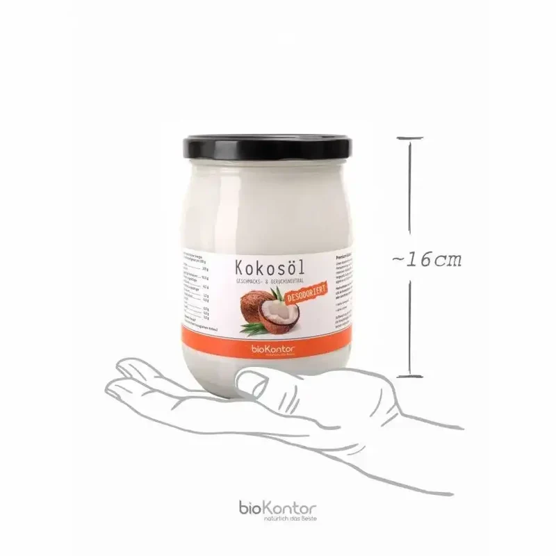 Bio Kokosöl Geschmacksneutral 1000ml