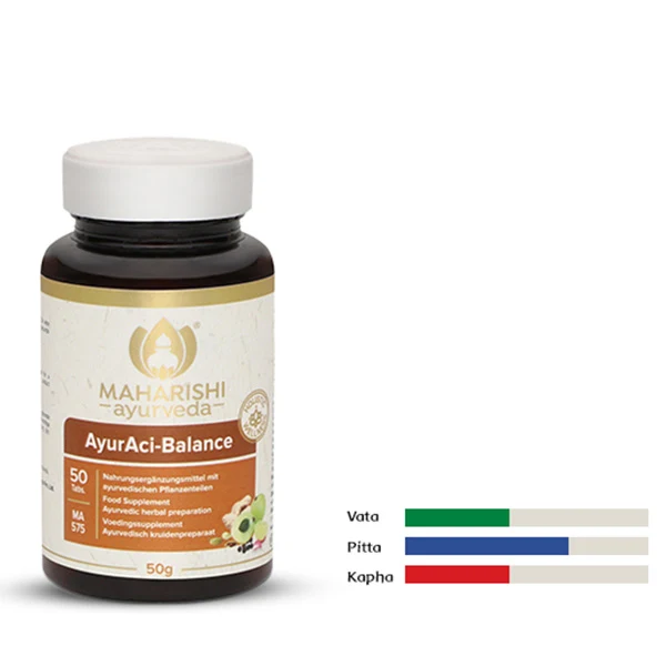 AyurAci-Balance MA 575 – Ayurveda Nahrungsergänzung mit Kräutern