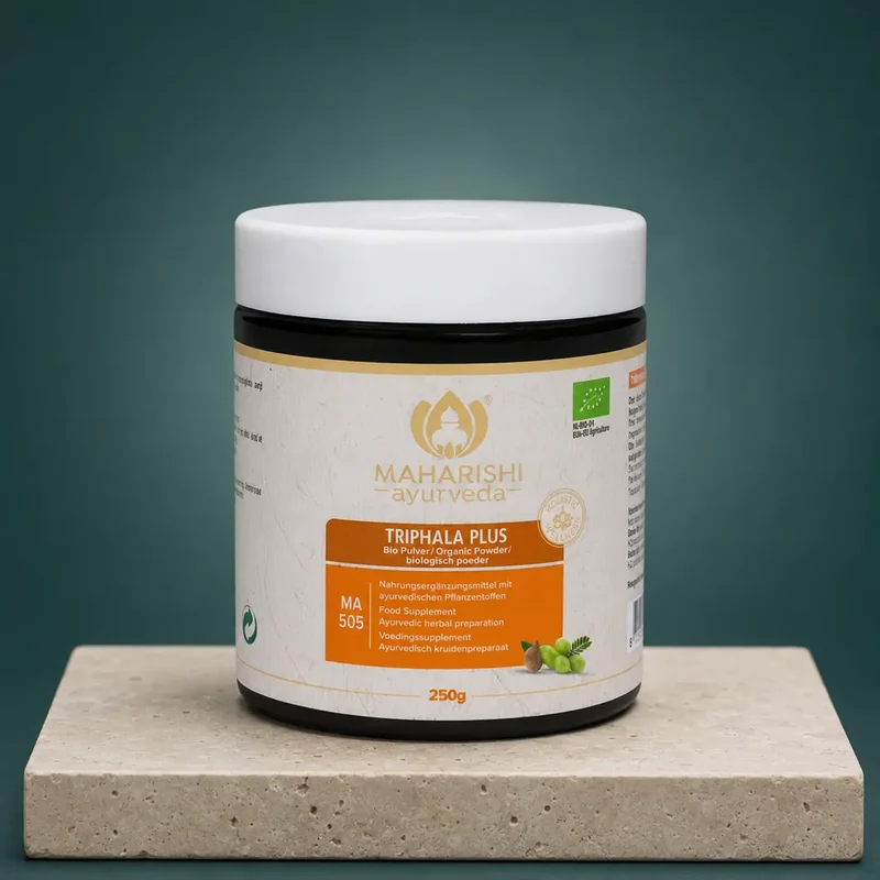 Triphala Plus Pulver (Bio) 250g MA 505 – Ayurveda Nahrungsergänzung