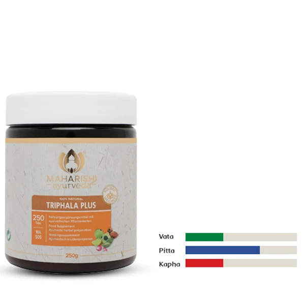 Triphala Plus Natural 250g MA 505 – Ayurveda Nahrungsergänzung mit Kräutern