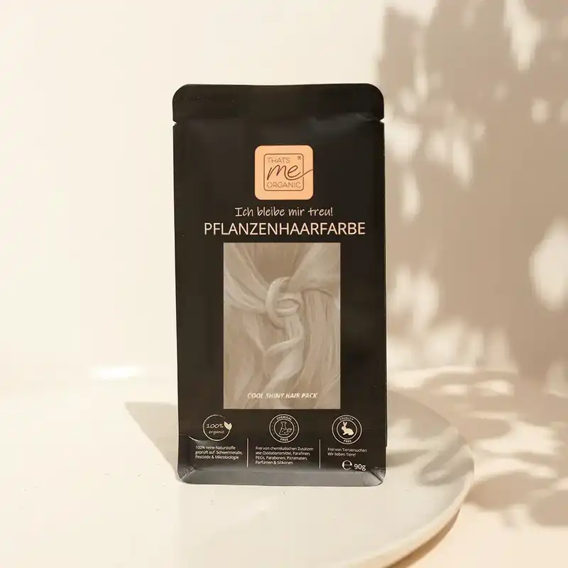 Profi-Pflanzenhaarfarbe kühles Summer-Blond "cool summer blond in 2-Steps" 2x 90g Nachfüllpacks