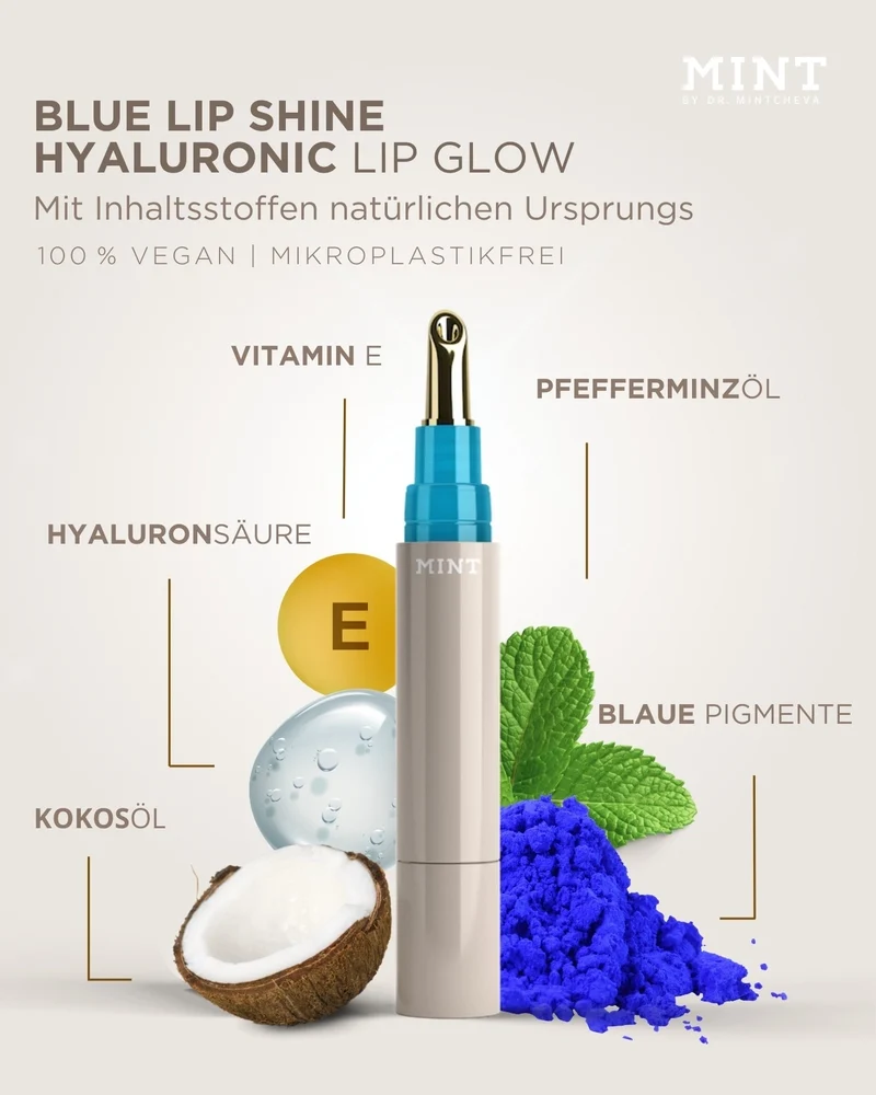 BLUE LIP SHINE HYALURONIC LIP GLOW