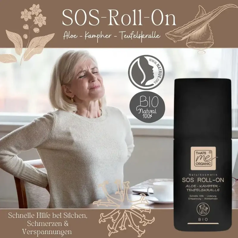 BIO-SOS-ROLL-ON Aloe - 50ml Naturkosmetik