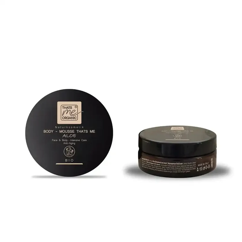 BIO-Body-Mousse Aloe - Face & Body Intensive Care & Anti-Aging 200ml Naturkosmetik