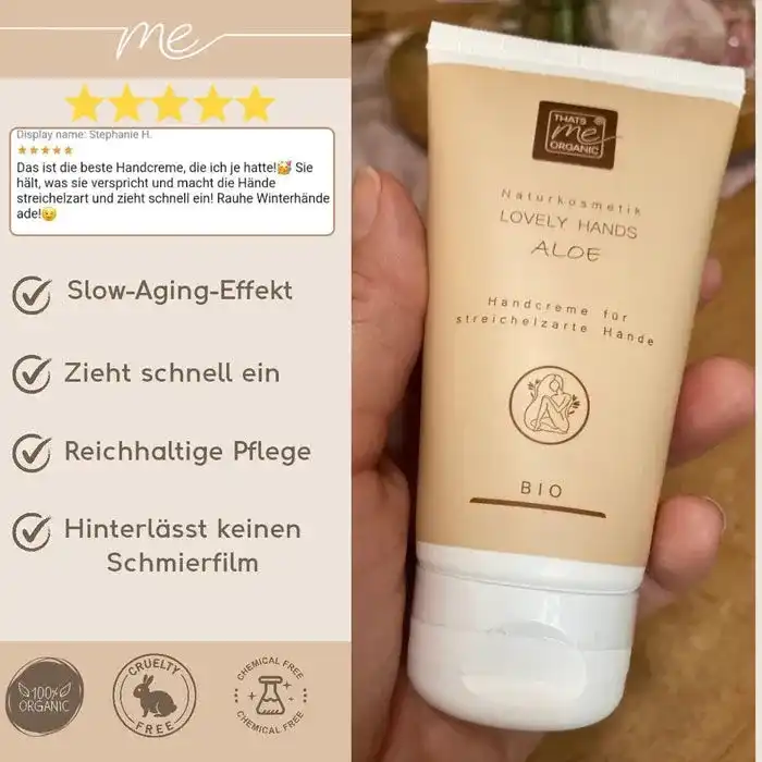 Lovely Hands - Slow-Aging Handcreme für streichelzarte Hände 75ml