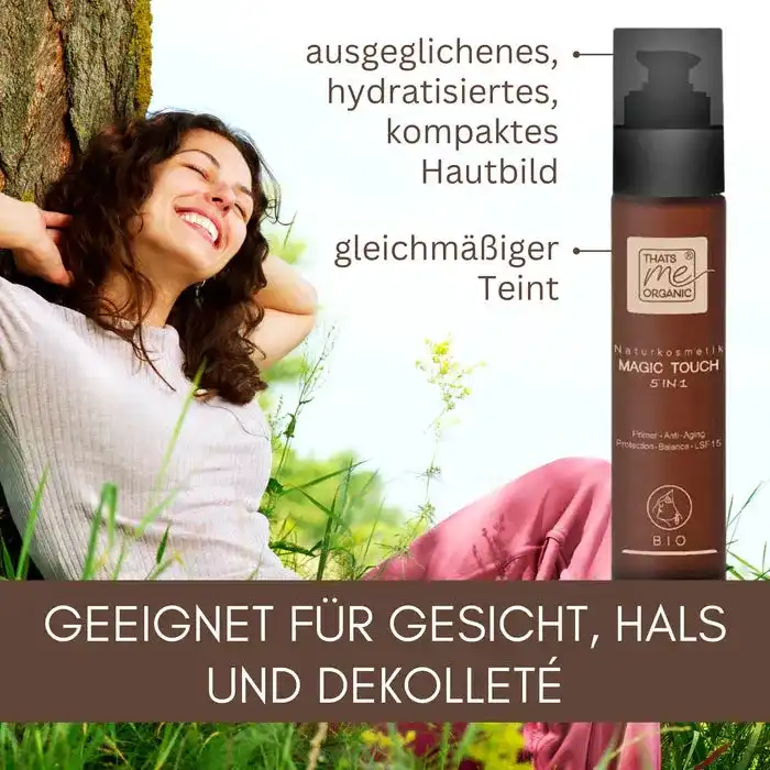 Magic-Touch getönte BIO-Tagescreme Slow Aging 50ml im Glas (vegan)