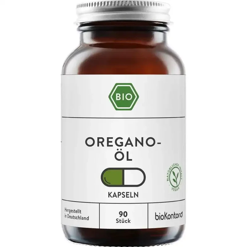 Oreganoöl Kapseln BIO - vegan