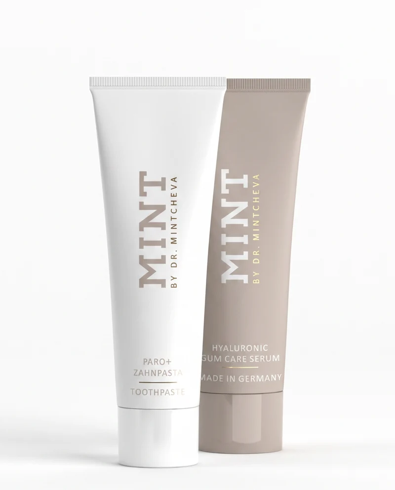 MINT Paro+ Set 1 – Zahnpasta & Hyaluron Zahnfleischserum
