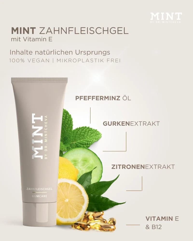 MINT ZAHNFLEISCHGEL MIT VITAMIN E