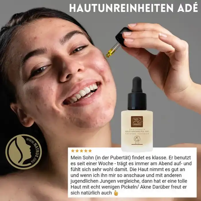 HAUTUNREINHEITEN ADÉ - Klärendes Hautserum mit Hyaluron 15ml BIO-Naturkosmetik