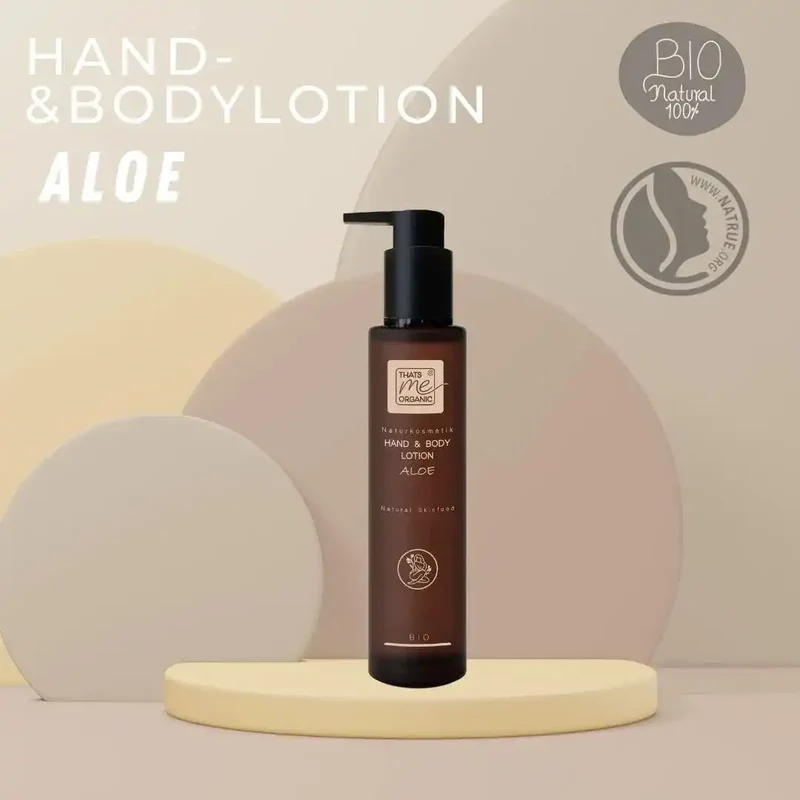BIO-Hand & Body Lotion Aloe - 200ml Naturkosmetik (vegan)