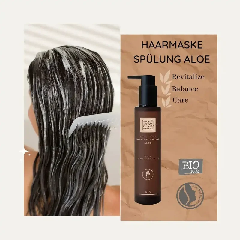 BIO-Haarmaske & Spülung Aloe 2 in 1 Intensive Hair Care 200ml