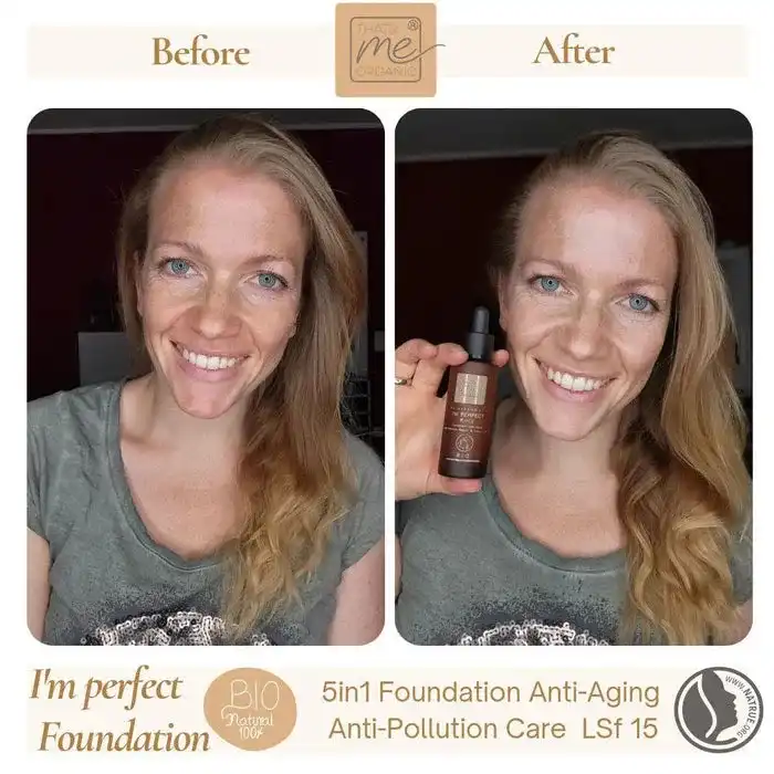 BIO-Foundation Serum I´M PERFECT 5in1 LSF15 - 30ml (ohne Titandioxid)