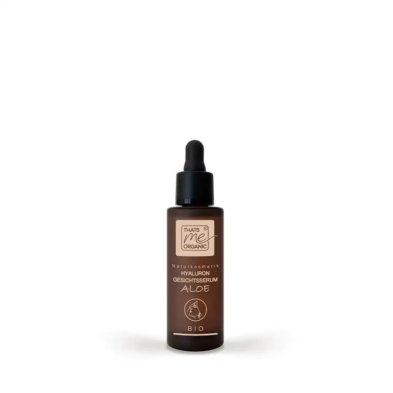 BIO Hyaluron-Gesichtsserum Aloe - Anti Aging - glättend & straffend 30ml vegan