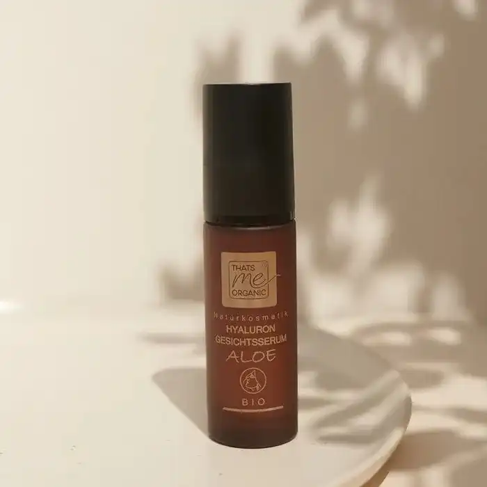 BIO Hyaluron-Gesichtsserum Aloe - Anti Aging - glättend & straffend 30ml vegan