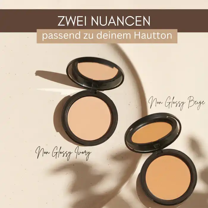 Bio-Powder – mattierendes, vegan + chemiefreies Make-up für jeden Hauttyp