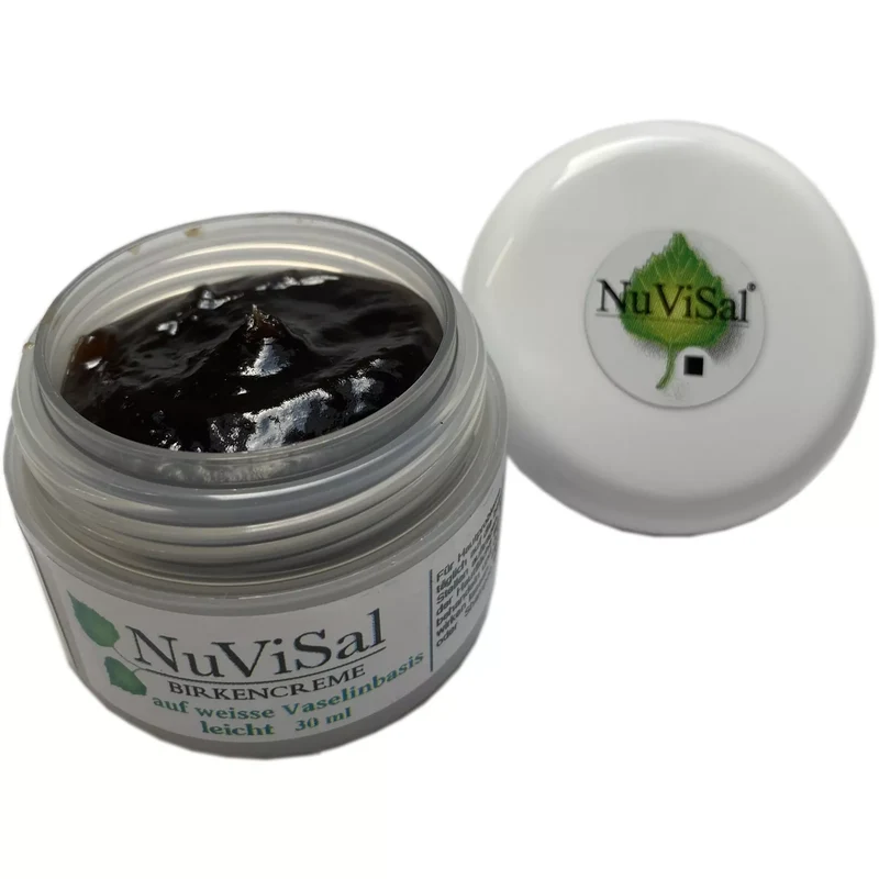 NuViSal Teersalbe Birkenteer Salbe 30 ml - leicht