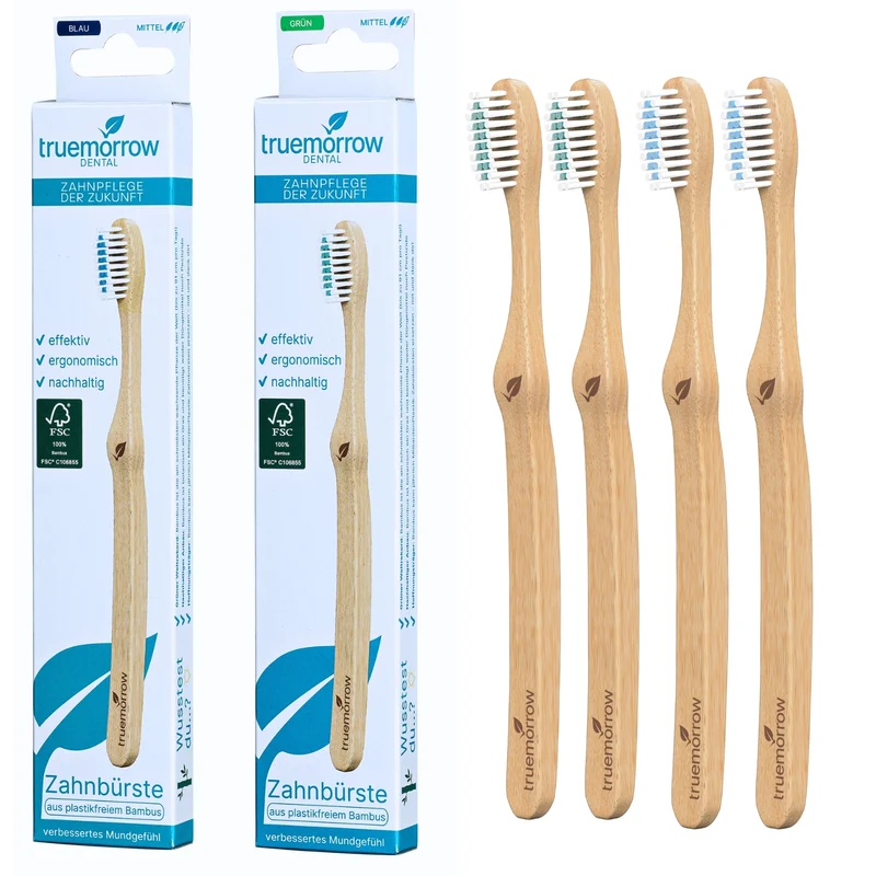 Jahresset Dental mit Handzahnbürsten und Zahnpasta