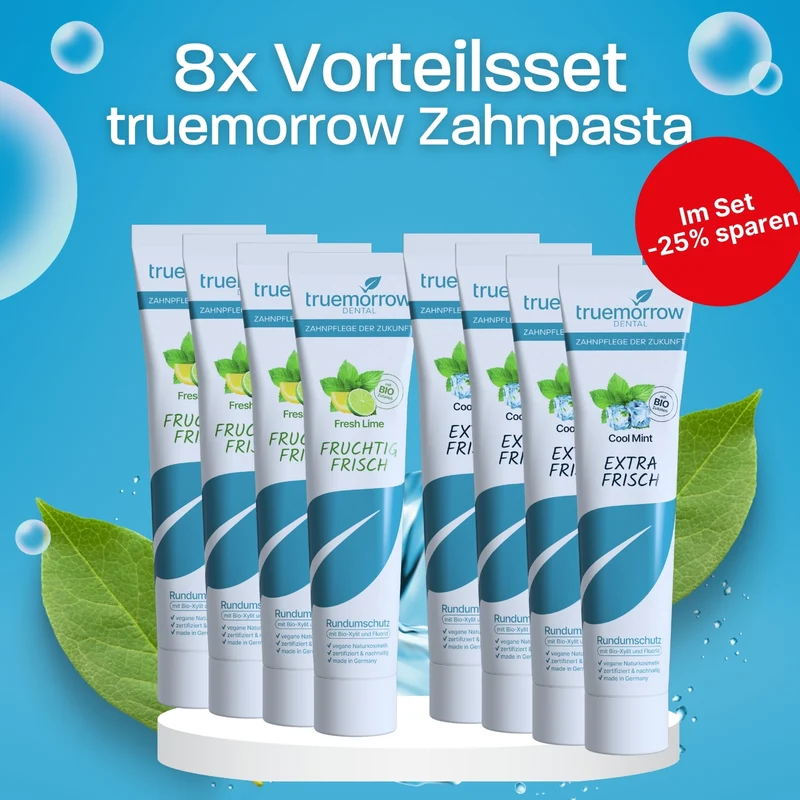 Zahnpasta 8x Vorteilsset