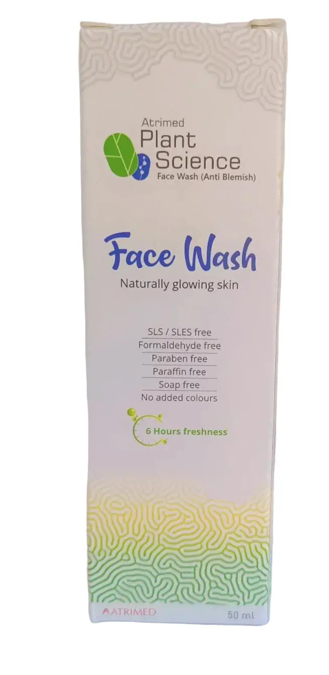 Plant Science Face Wash - 50ml - Atrimed(Anti - Blemish Face Wash )