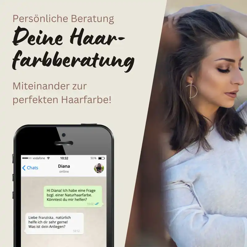 Profi-Pflanzenhaarfarbe farblose warm-schimmernde Volumen-Glanz-Haarpackung "warm shiny hair pack"