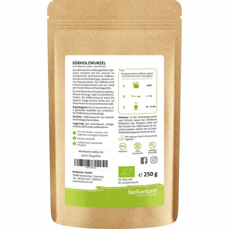 Bio Süssholzwurzel