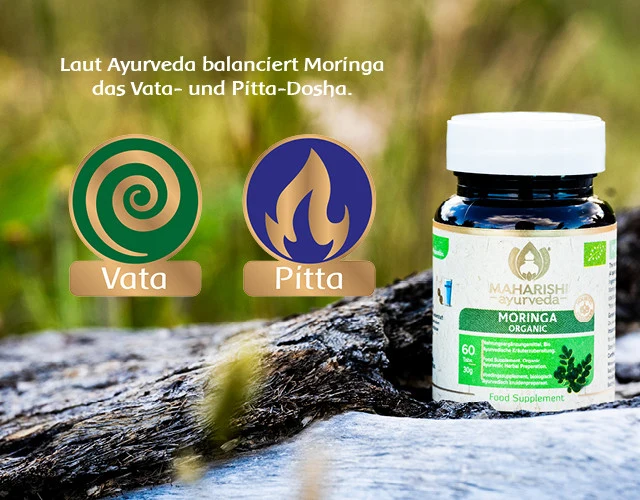 Moringa Natural Super Herb – Moringa Nahrungsergänzung, Ayurveda Kräuter