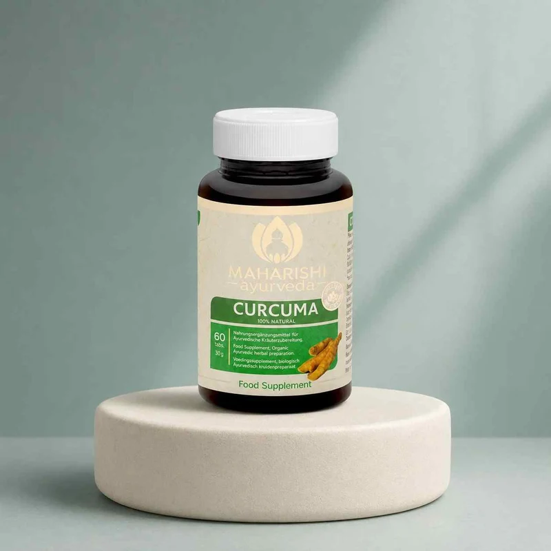 Curcuma Natural Super Herb – Curcuma Nahrungsergänzung, Ayurveda Kräuter