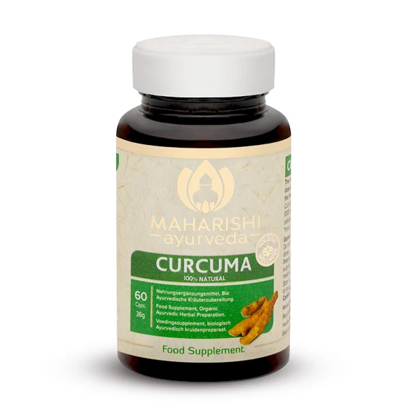 Curcuma Natural Super Herb – Curcuma Nahrungsergänzung, Ayurveda Kräuter