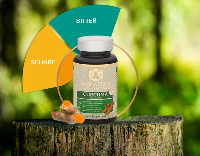 Curcuma Natural Super Herb – Curcuma Nahrungsergänzung, Ayurveda Kräuter
