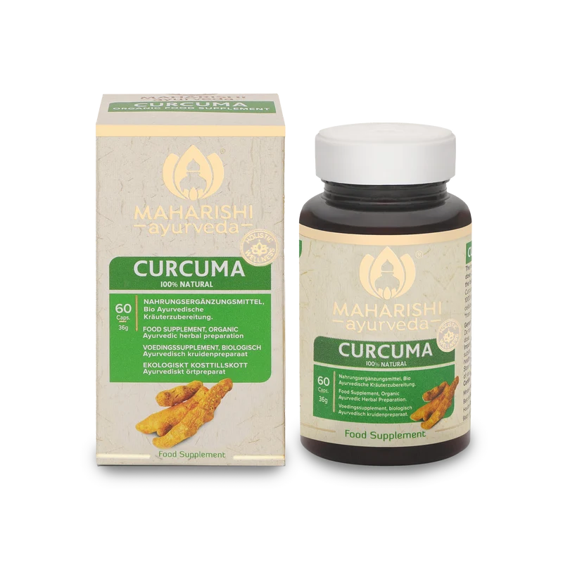 Curcuma Natural Super Herb – Curcuma Nahrungsergänzung, Ayurveda Kräuter