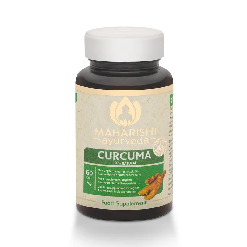Curcuma Natural Super Herb – Curcuma Nahrungsergänzung, Ayurveda Kräuter