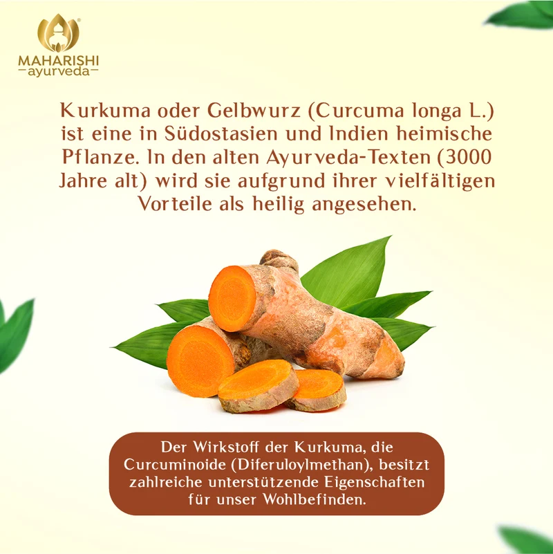 Curcuma Natural Super Herb – Curcuma Nahrungsergänzung, Ayurveda Kräuter