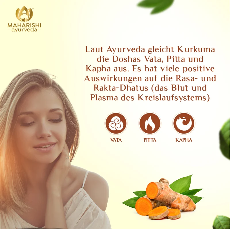 Curcuma Natural Super Herb – Curcuma Nahrungsergänzung, Ayurveda Kräuter