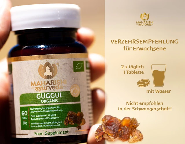 Guggul Natural Super Herb – Guggul Nahrungsergänzung, Ayurveda Kräuter