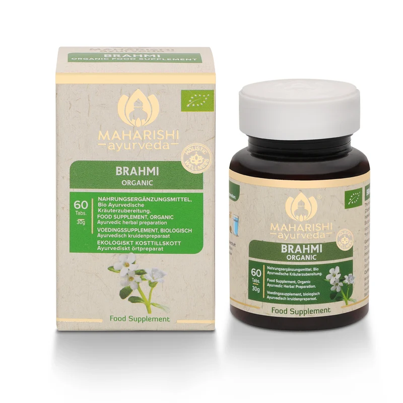 Brahmi Bio Super Herb – Brahmi Nahrungsergänzung, Bio Ayurveda Kräuter