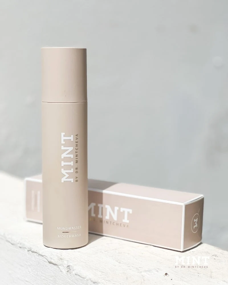 MINT MUNDWASSER MIT WASSERSTOFFPEROXID