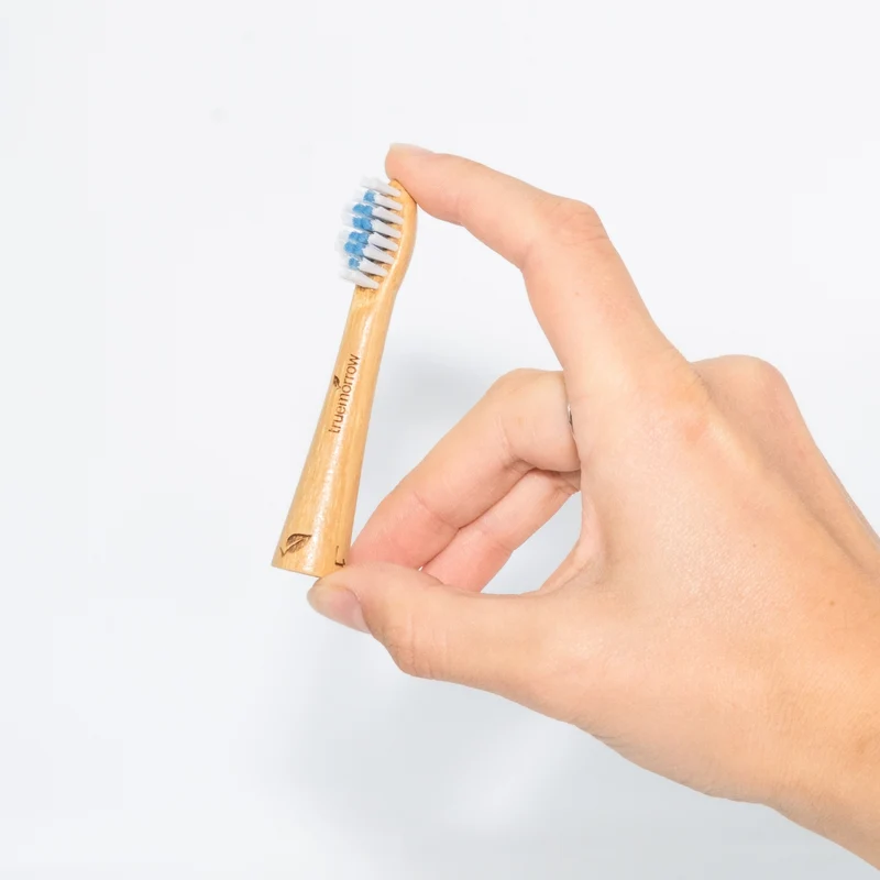 Aufsteckbürsten aus Bambus für Oral-B Pulsonic Schallzahnbürsten