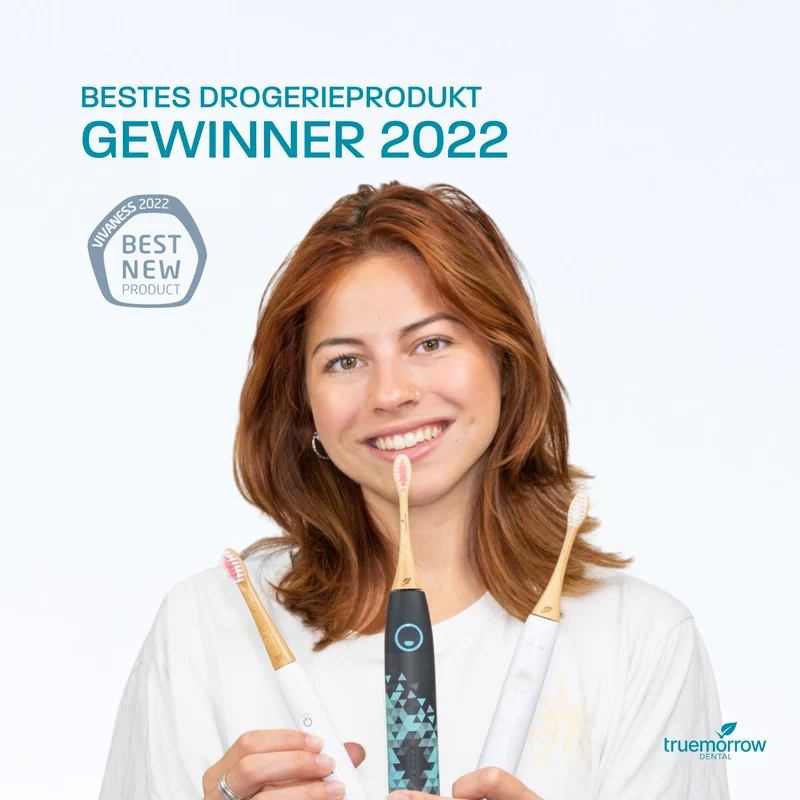 Aufsteckbürsten aus Bambus für happybrush Eco Vibe 3 Schallzahnbürsten