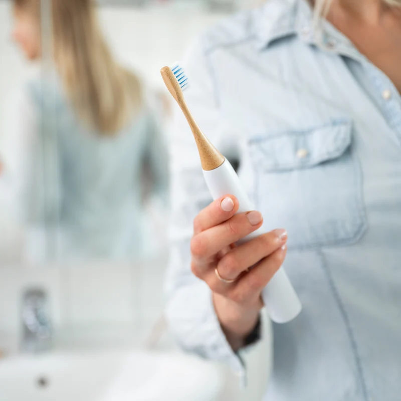 Aufsteckbürsten aus Bambus für Philips Sonicare Schallzahnbürsten